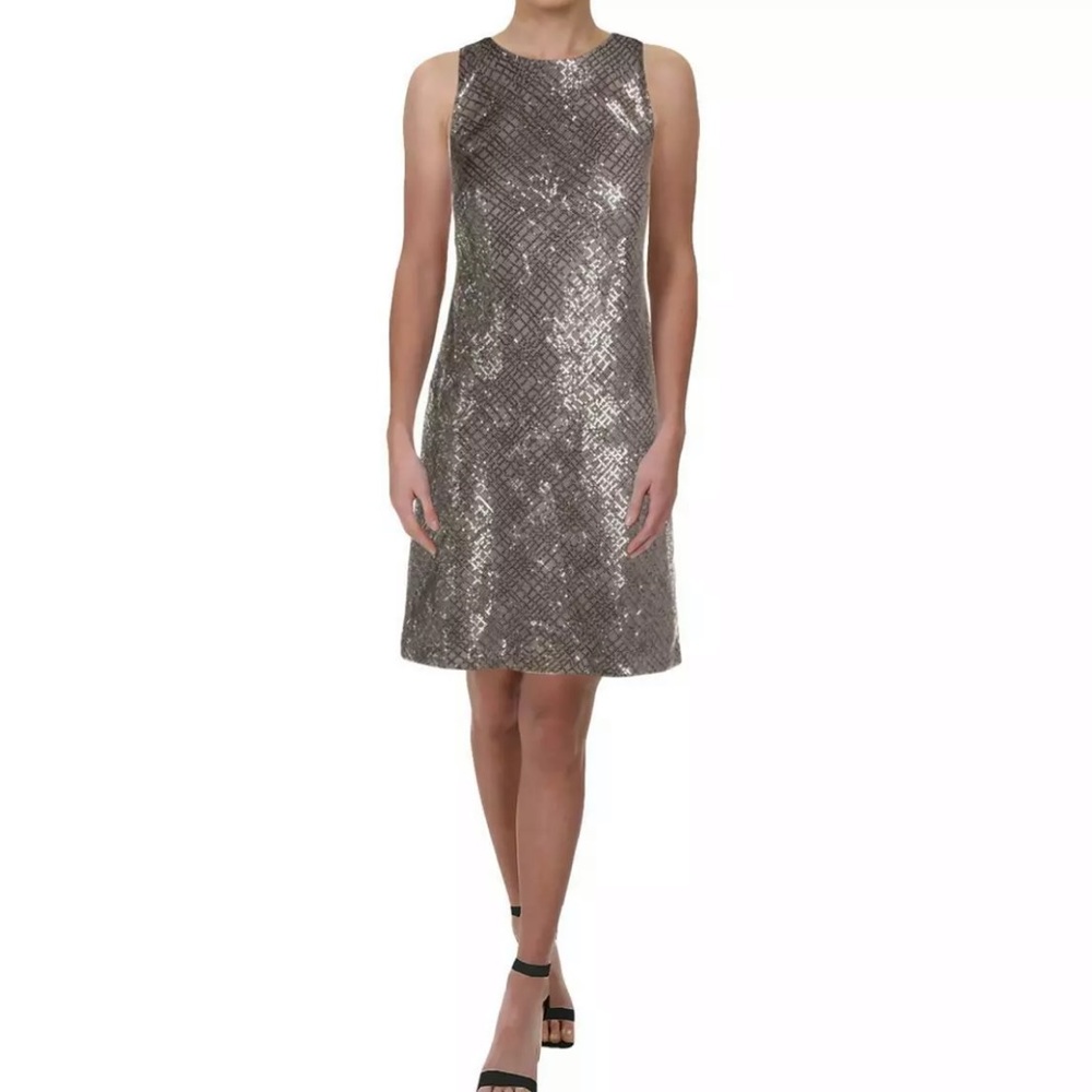 Lauren Ralph Lauren sequined sheath dress 4